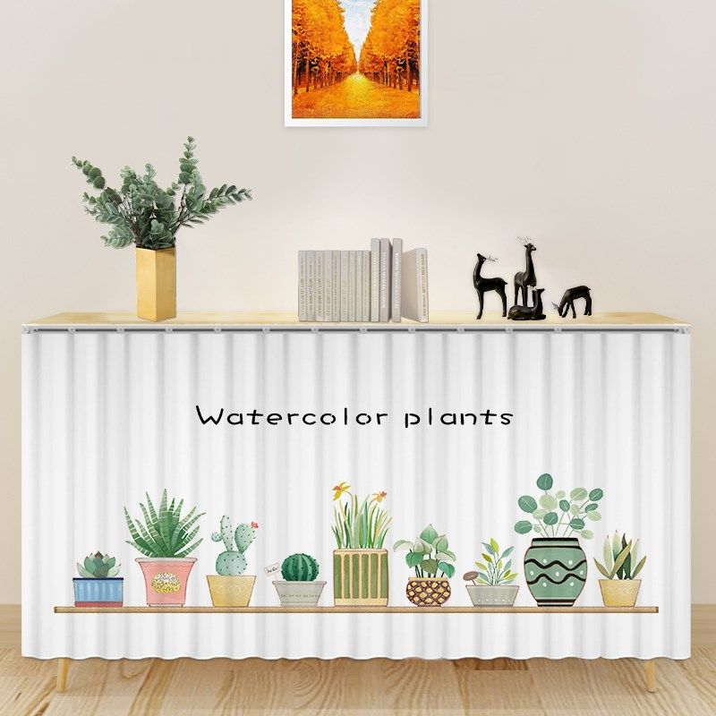 柜子无门遮挡帘免打孔厨房橱柜遮丑布滑轨式门帘鞋架防尘拉帘自粘,个性定制/设计服务/DIY,明信片定制,淘宝优惠券,粉丝福利购,淘宝优惠卷