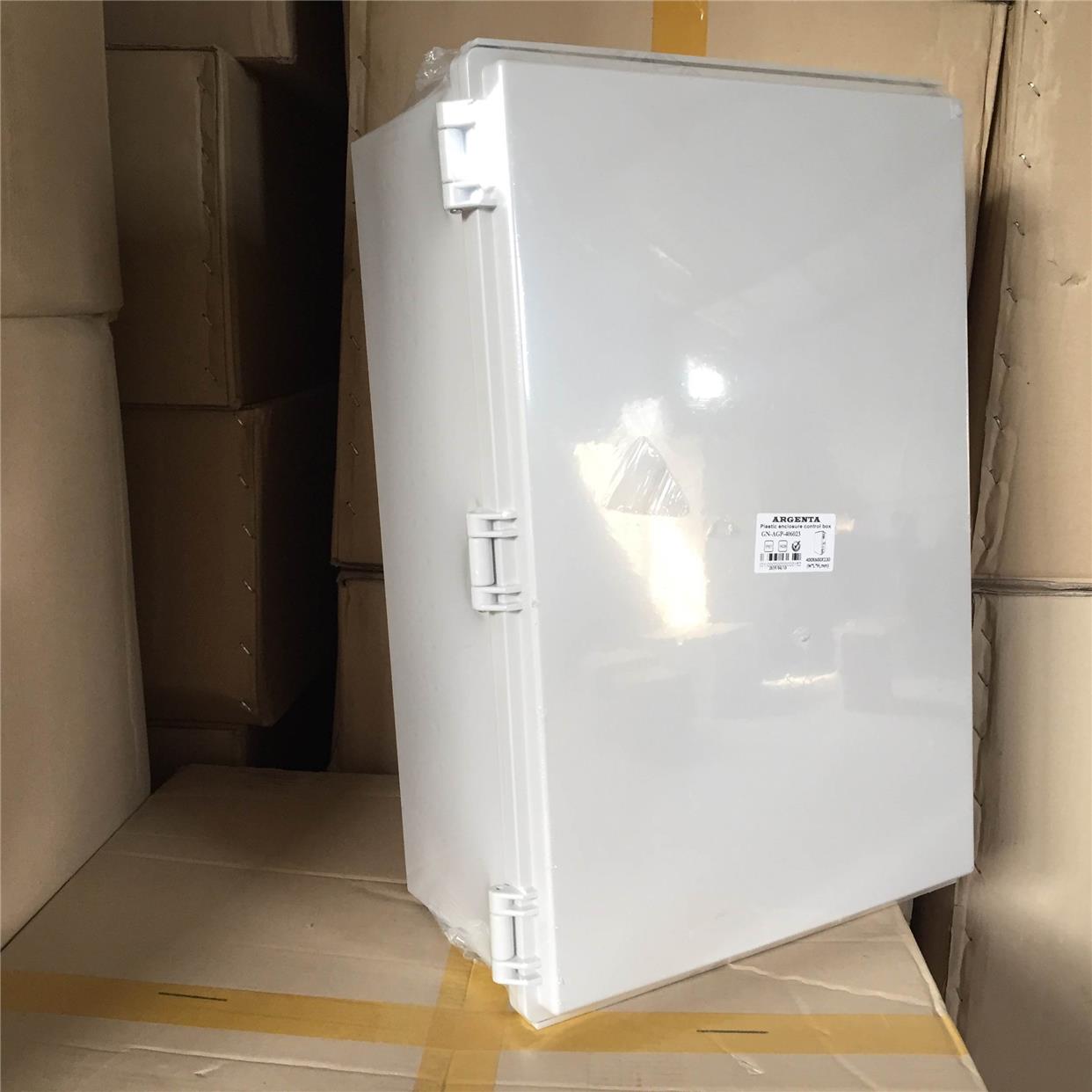 300x300x180【IP67防水】销售阿金塔铰链型不锈钢锁扣塑料配电箱*