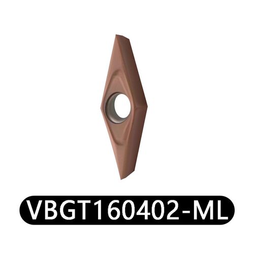 35度菱形走心机精车镗孔内孔数控刀片VBGT160402-ML160404-ML