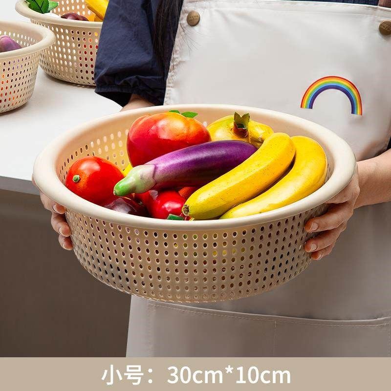 洗菜盆沥水篮塑料加厚圆形厨房收纳篮家用洗菜筐水果篮子镂洗菜篮,包装,五金配件包装,淘宝优惠券,粉丝福利购,淘宝优惠卷