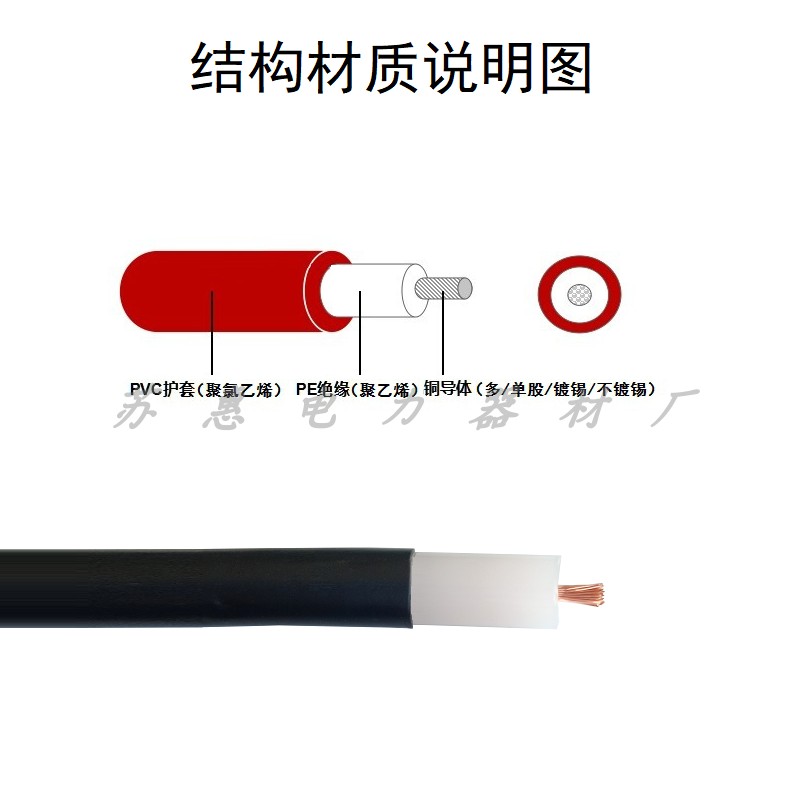 静电除尘喷涂高压g电线150KV100/50KV直流DC高压线2.5/4平方电缆