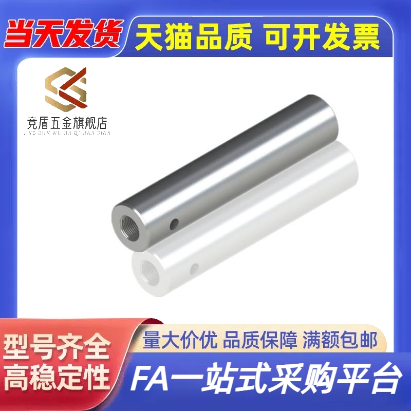 一端内螺纹带扳手槽导向轴SCE01 SCF01 SCE02 SCE21 SCF02 可定制