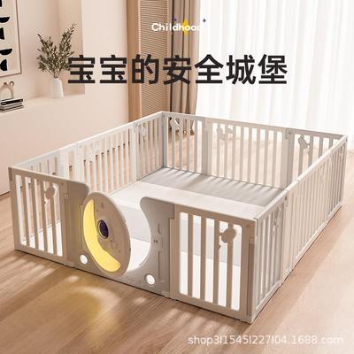 爆款儿童游戏围栏婴儿宝宝爬行垫学步护栏新款火箭围栏playpen