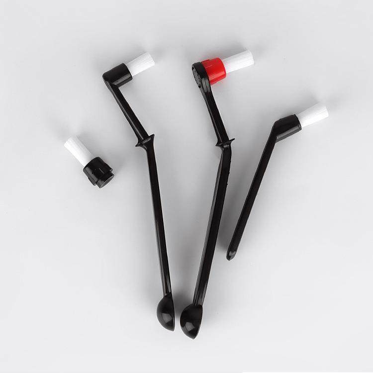 爆款意式半自动咖啡机清洁刷圆弧咖啡机冲煮头毛刷耐高温清洗机头