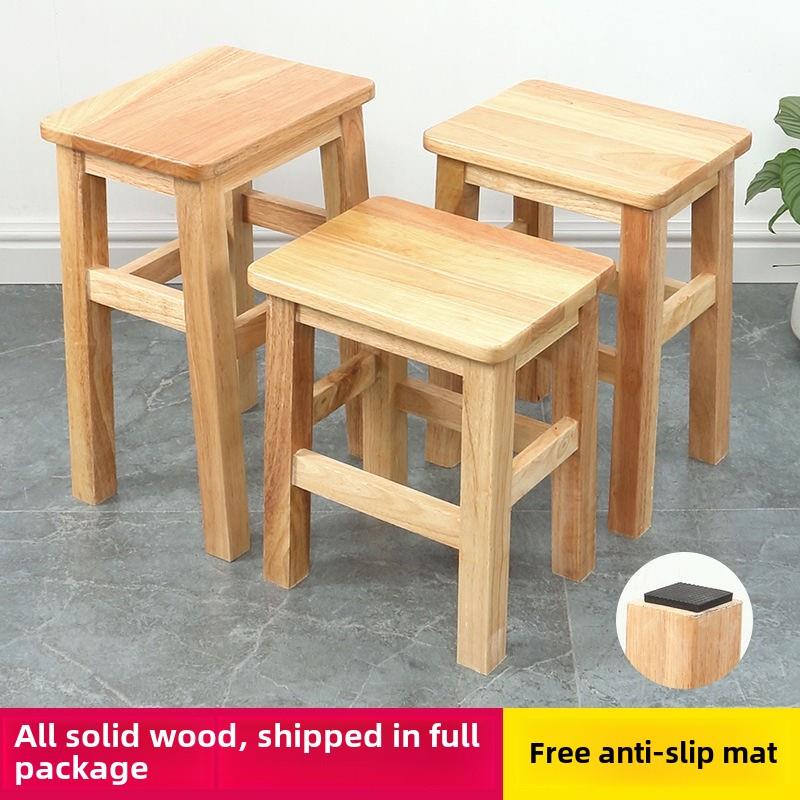 实木方凳餐饮店小吃店用凳家用餐桌凳学校教室培训机构用凳小矮凳