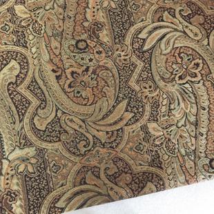 帕米尔变形花欧式 饰面料1.45米宽 提花色织沙发餐椅布料桌布家居装
