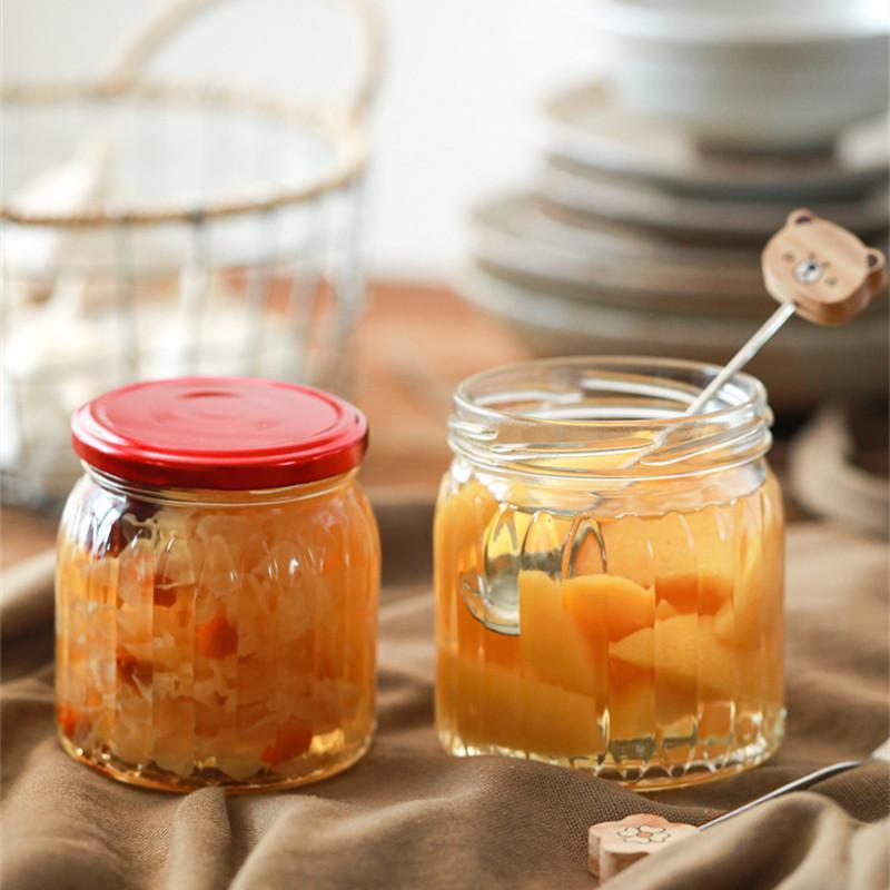 食品级密封自制黄桃罐头可蒸煮耐高温收纳罐空罐子果酱燕窝鲜炖