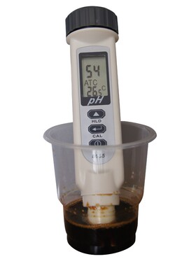 衡欣 AZ8685i ph测试笔 ph计 ph测试计 ph值测试仪 酸碱度计带温