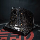 九号电动车E100 E125 E2y00P碎碳锻造金箔碳纤维PP件黑件杂物箱