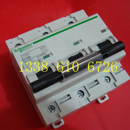 断路器 C120H 3P 10u0A空气开关 断路器 D100A  D80A