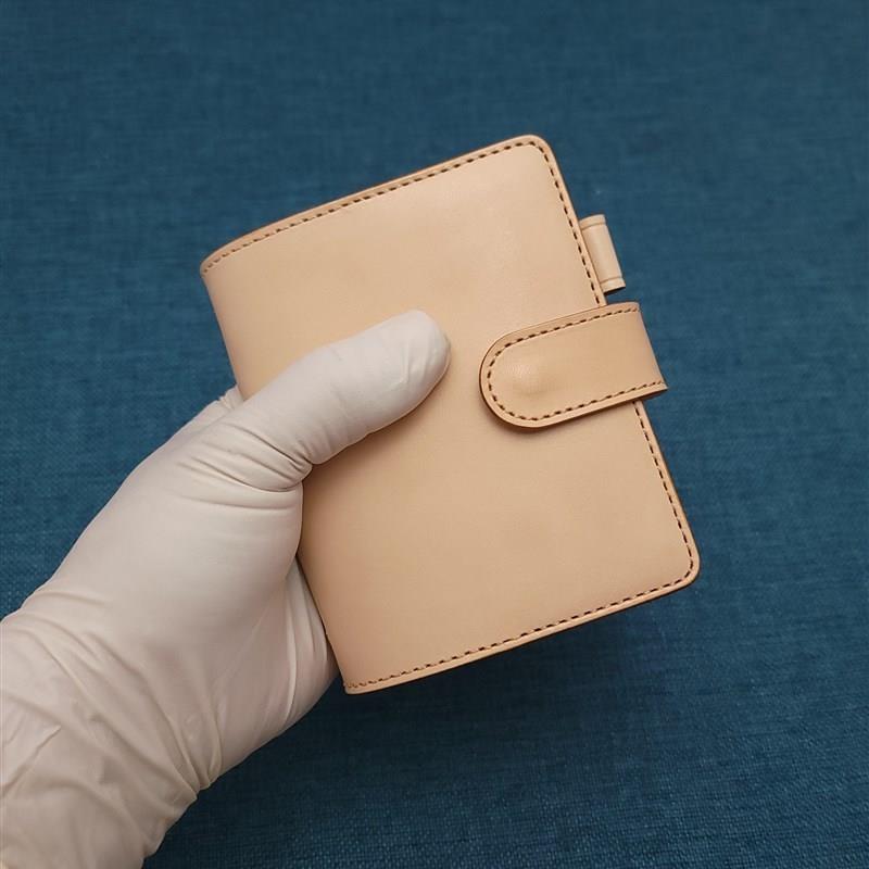 手账本记事本M5A5A6B5A7A4B6奇葩A6活页定页原色植鞣革头层牛皮