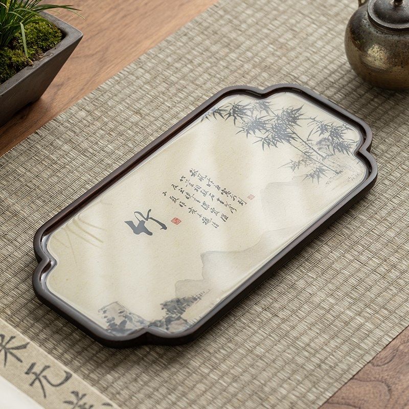 晟窑复古国潮风茶道干泡盘家用茶壶托盘竹制干泡功夫茶Z具壶承茶,餐饮具,茶盘,淘宝优惠券,粉丝福利购,淘宝优惠卷