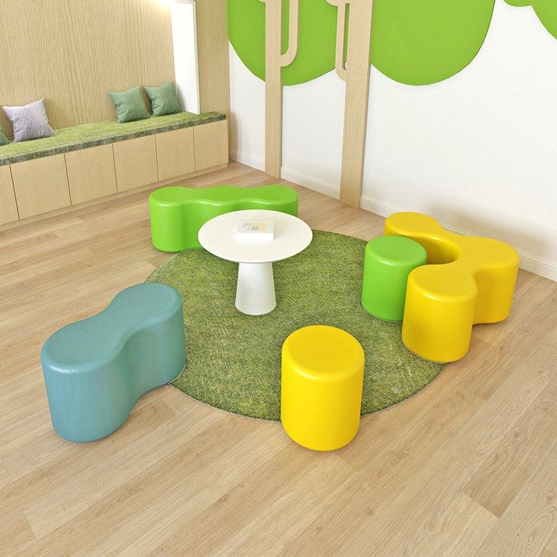 幼儿园早教中心培l训机构舞蹈室琴行母婴室创意异形儿童沙发凳组,商业/办公家具,沙发,淘宝优惠券,粉丝福利购,淘宝优惠卷