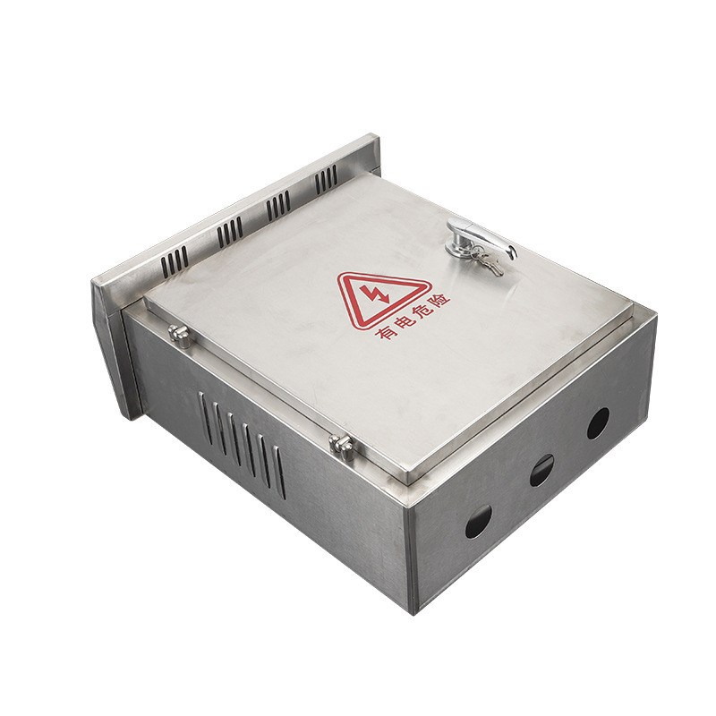 不锈钢配电箱室外防水控制箱201/304监控箱布线控Z制箱电表箱