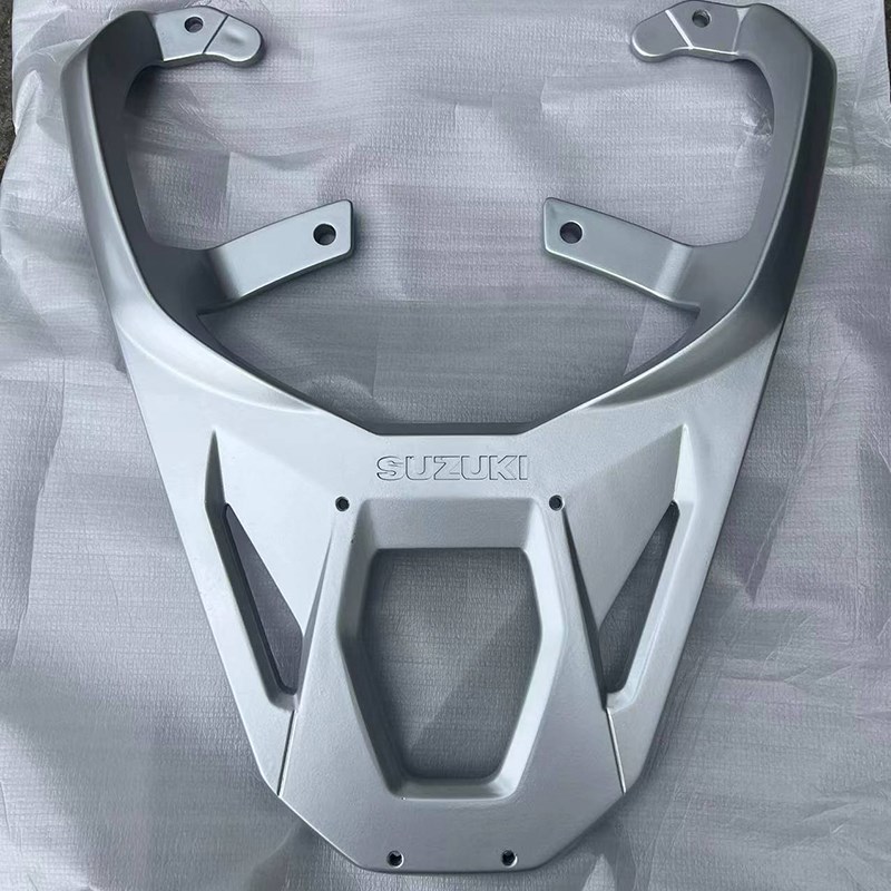 适用轻骑铃木踏板摩托车UU125T后货架UY125T-A后尾箱架VUE125T铝