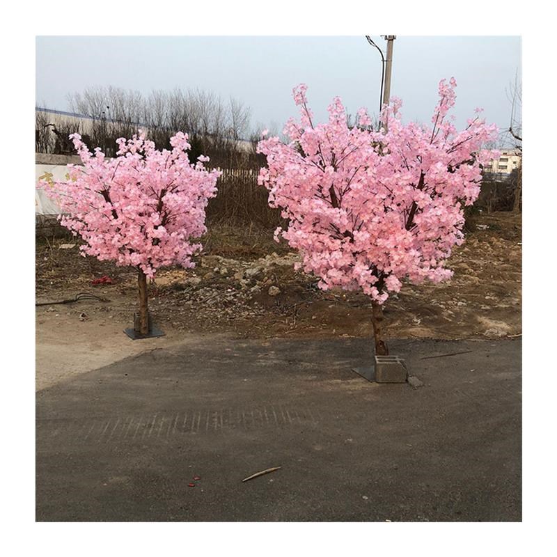 彷真樱花树盆景出售会展广场彷真大树道路景观装饰加Z密彷真花树