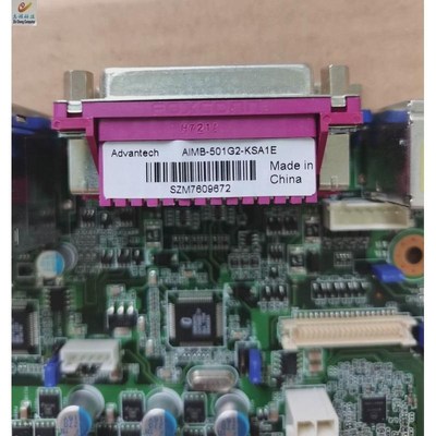 研华AIMB-501G2-KSA1E REV.A1 AIMB-5P01 工控机主板 双网卡