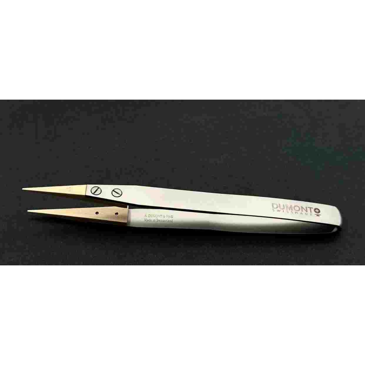 修表工具 瑞士原装木镊子 杜蒙镊子 黄杨木镊DUMOUT绝缘防磁镊子