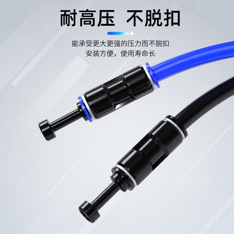 PP气动接头管塞快插直通堵头气管接头塞子4/6/8/10/12//14/16MM塞