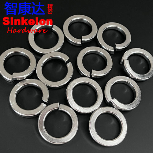 。东明正宗304/316不锈钢弹垫GB93 弹簧垫圈精密垫片 M2--M30