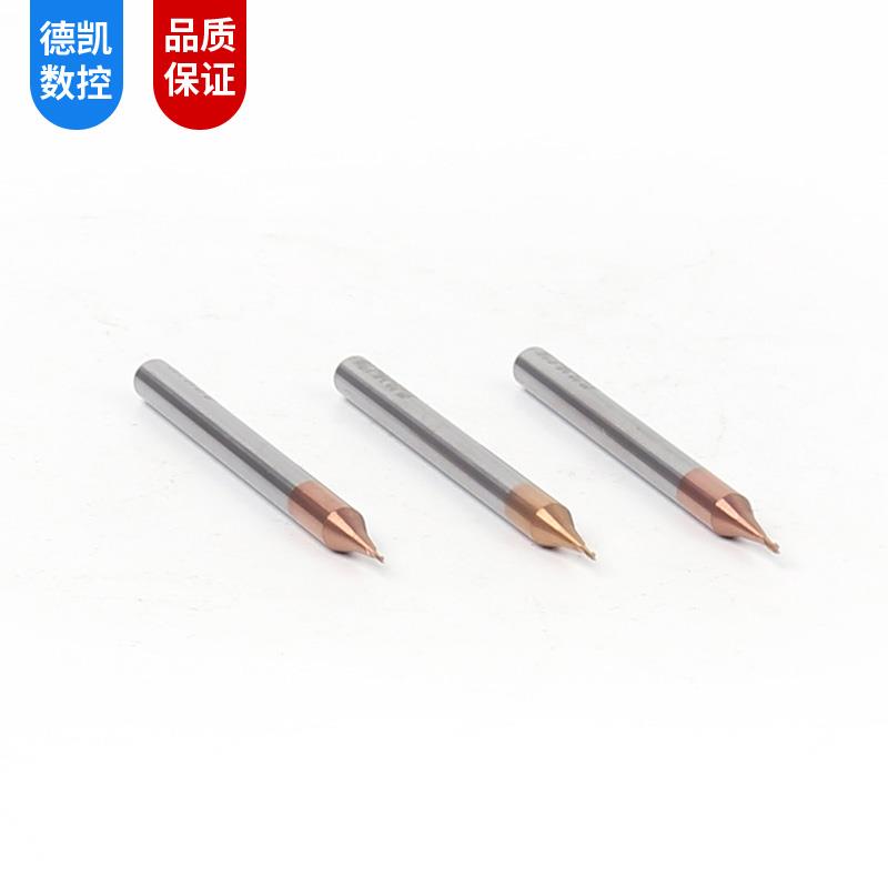 小径刀 55度 二刃 涂层硬质金属加硬雕刻机加工数控刀具螺旋铣刀