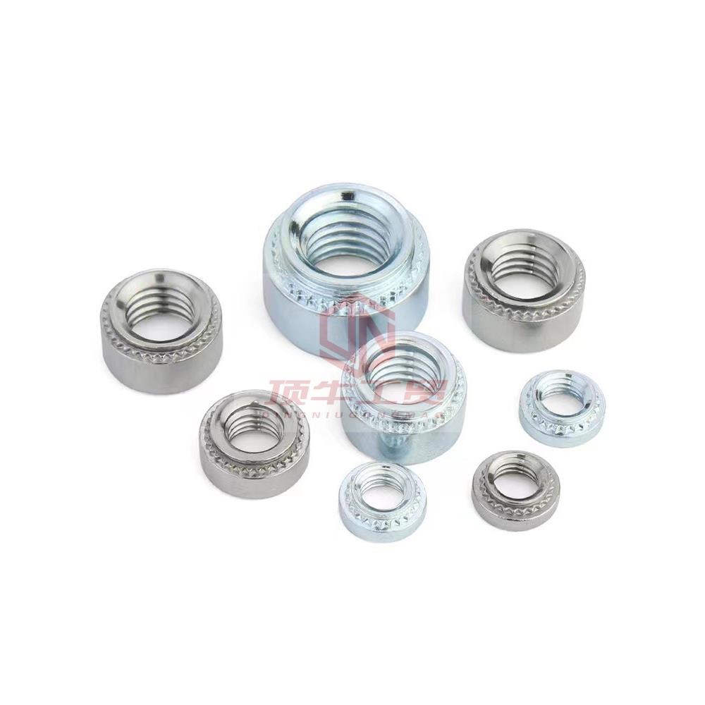 304压铆螺母CLS镀锌压板螺帽压卯件s-m2m3m4m5-0m6-1m8-2m10m12L