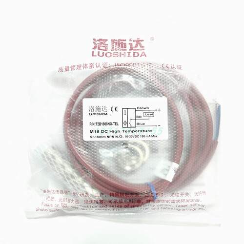 洛施达M18耐高温接近开关T2B1808NO/C-TEL替代T2B1808NO/C-150D