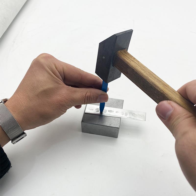 吉言钢印花錾银手镯刻花字模银饰金手镯DIY手工敲打錾刻打金工具