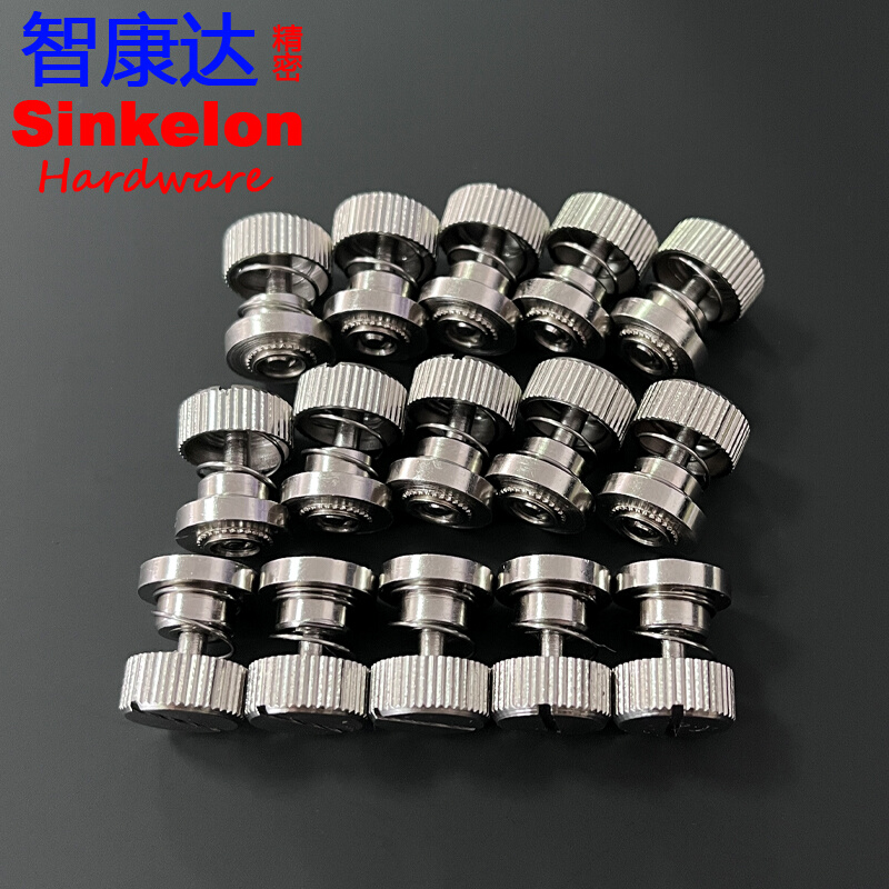 。松不脱螺钉弹簧压铆面板紧固件螺丝PF31 PF32 M3-16M4-16M5-16