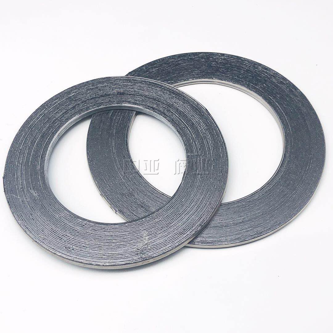 不锈钢金属法兰盘垫片石墨缠绕阀门高温高压密封垫DN15/20/25/100