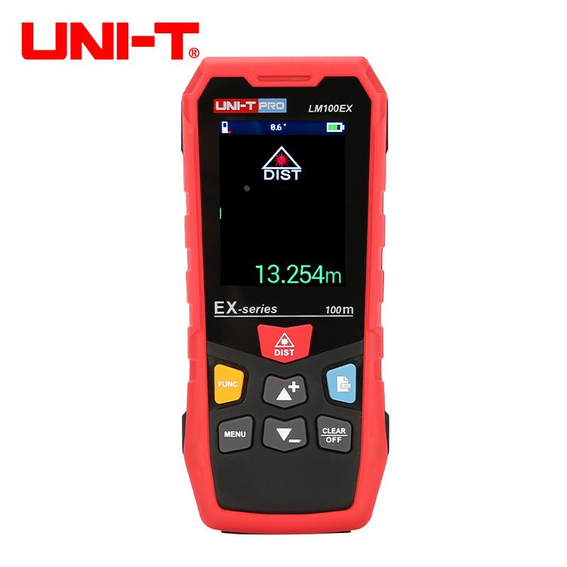 优利德LM50EX/LM70EX/LM100EX红外激光测距仪手持式高精度电子尺