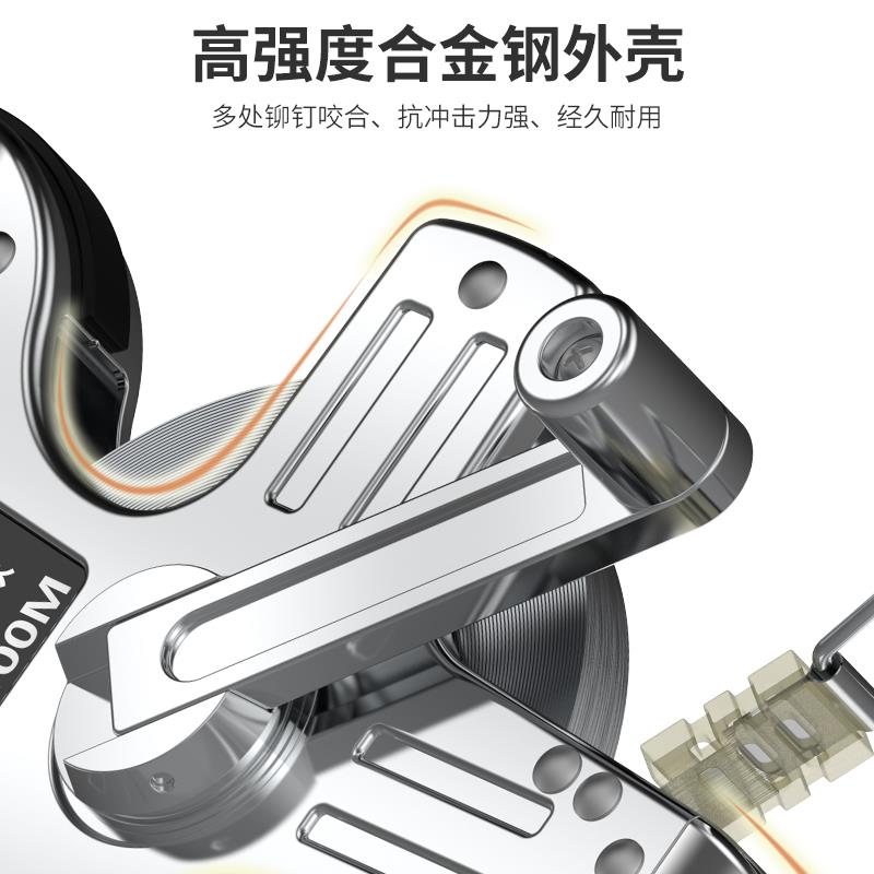 德国KOMAX手提尺钢卷尺防水米尺卷尺 30米 50米 100m建筑工程测量