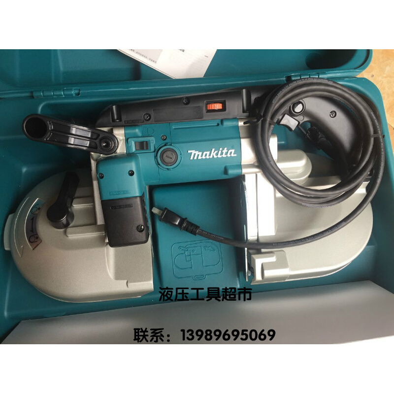 。牧田2107FK电动工具makita轻便带锯手提带锯机电缆带锯机1