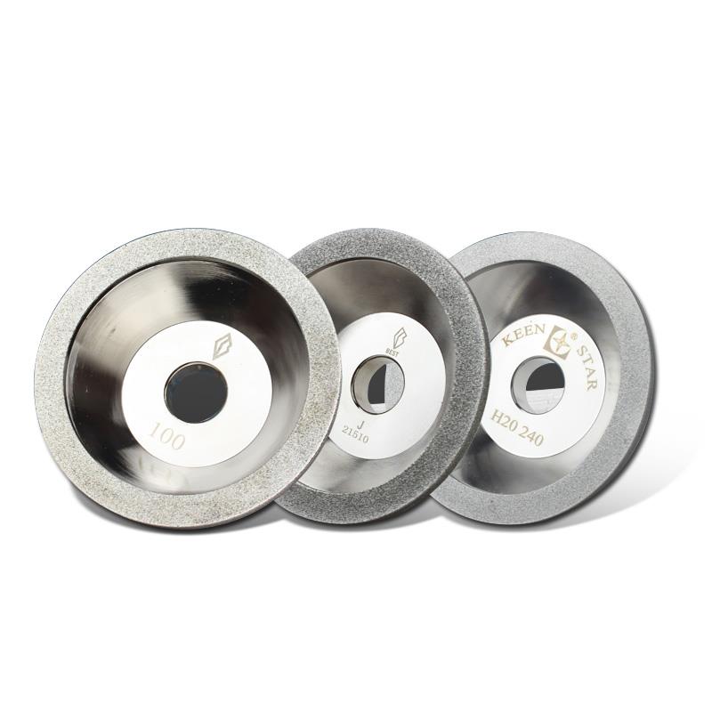 金刚石砂轮万能磨刀机砂轮碗型合金砂轮钻石金刚砂超耐磨合金耐用