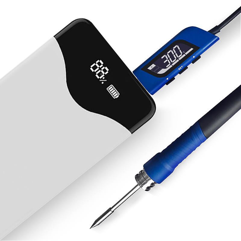 安泰信USB电烙铁5V便携式恒温电焊笔GT-2010数显车载可调温烙铁