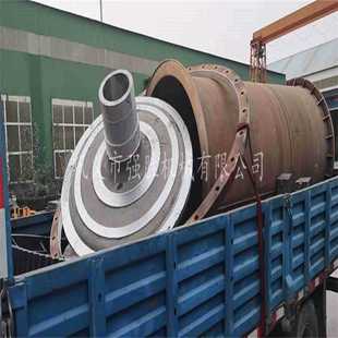 球磨机磨头轴合中空轴联轴器生产厂家 制作球磨机分体铸钢大齿轮