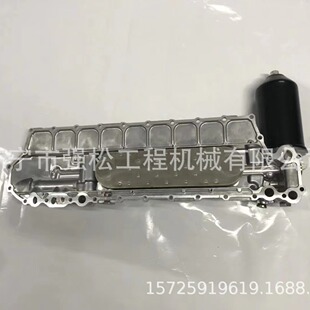 五 10铃6SD1边盖总成113200-9701 发动机配件涡轮增压器
