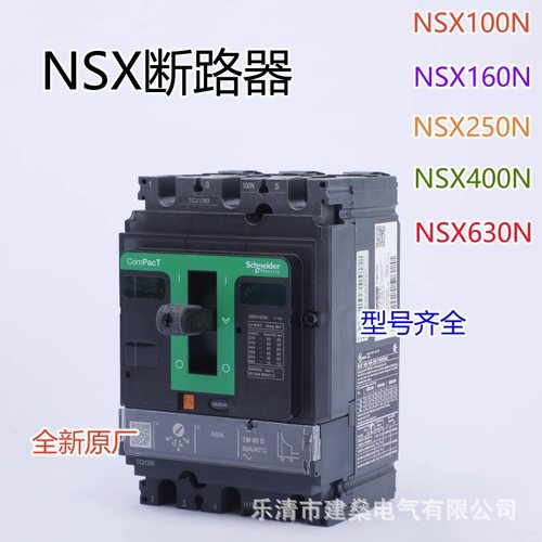 全新原厂 NSX100N 160N 250N 400N 630N 3P N型 固定式完整断路器