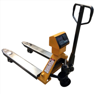 烟台3000kg液压搬运车电子秤 1t叉车磅秤 2000公斤仓库计重叉车秤