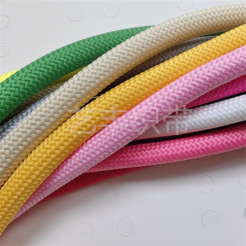 10MM粗彩色尼龙圆绳结实耐磨户外登山帐蓬捆绑绳DIYX手工编织绳子