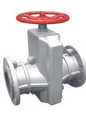 GJ41X-6/10Z/C/L/P红色套管管夹阀 法管夹阀GJ641X GJ941X管夹阀