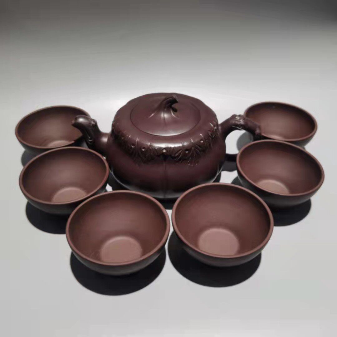 宜兴新品紫砂壶批发复古怀旧徐汉棠壶紫砂壶家用泡茶茶具茶壶