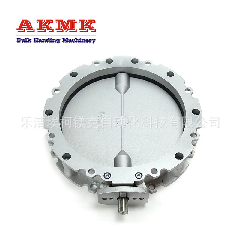 双法兰粉体蝶阀V2FS250LN耐用型气动蝶阀粉料蝶阀阀门