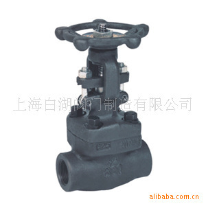 高压锻钢闸阀节能 锻钢承插焊接丝扣闸阀 Z11H 丝扣锻钢闸阀