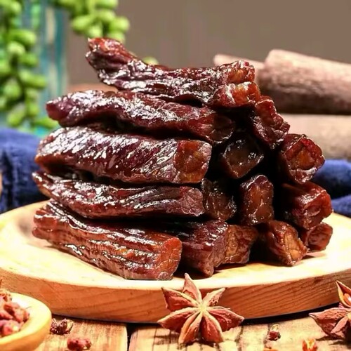 云峰塞外香牛肉干250g*2袋手撕风干牛肉干原味孜然香辣味厂家直发