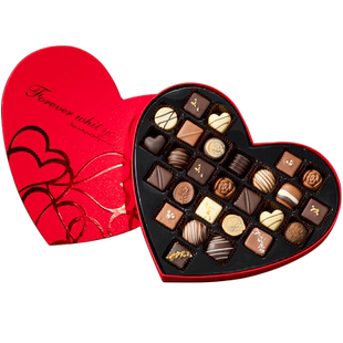 手工巧克力礼盒装生日礼物送女友夹心巧克力高端巧克力礼盒情人节