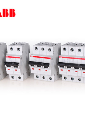 ABB微型断路器S200系列6KA空气开关3P D特性2A S203-D2