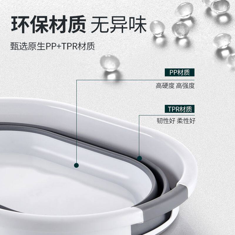 折叠盆可折叠家用折叠洗澡盆圆形大号加大加深加厚特大号超大洗衣