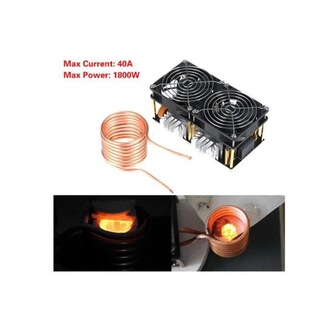 ZVS高频感应加热1800W高频机 高频淬火 中频炉 无抽头zvs