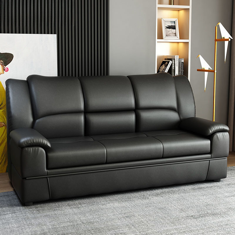 真皮沙发床两用多功能办公室折叠沙发小户型梳化床客厅储物沙发